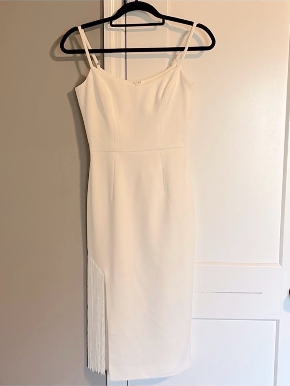 Dress The Population Rory Fringe Midi Dress - Size XXS - Picture 3 of 13